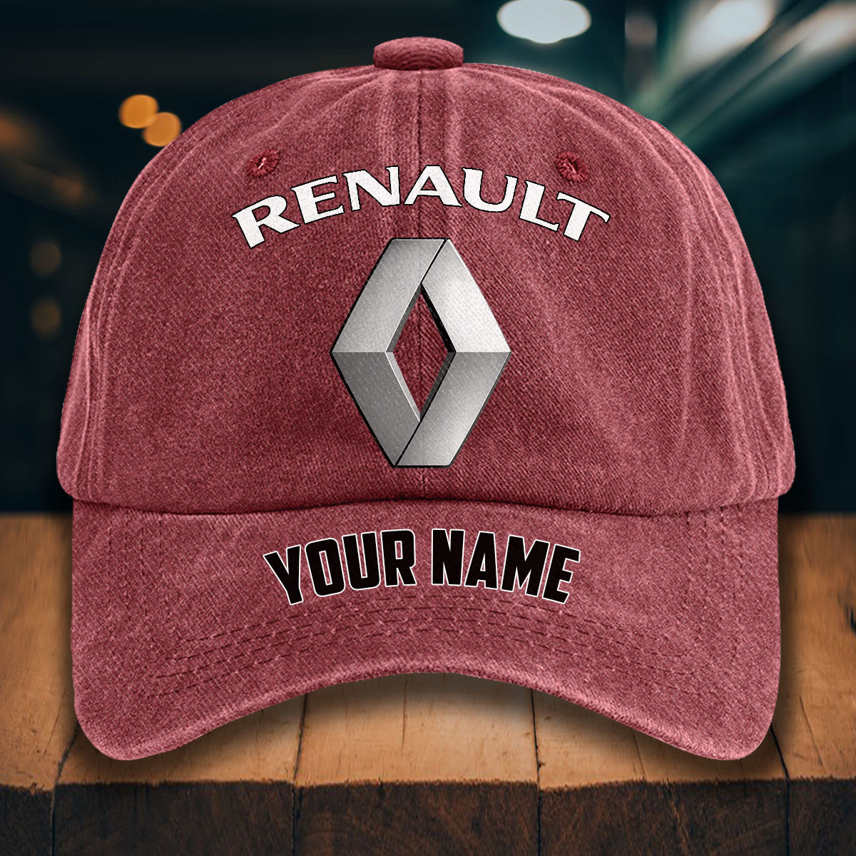 Renault Gewaschene Denim-Kappe – Bild 14