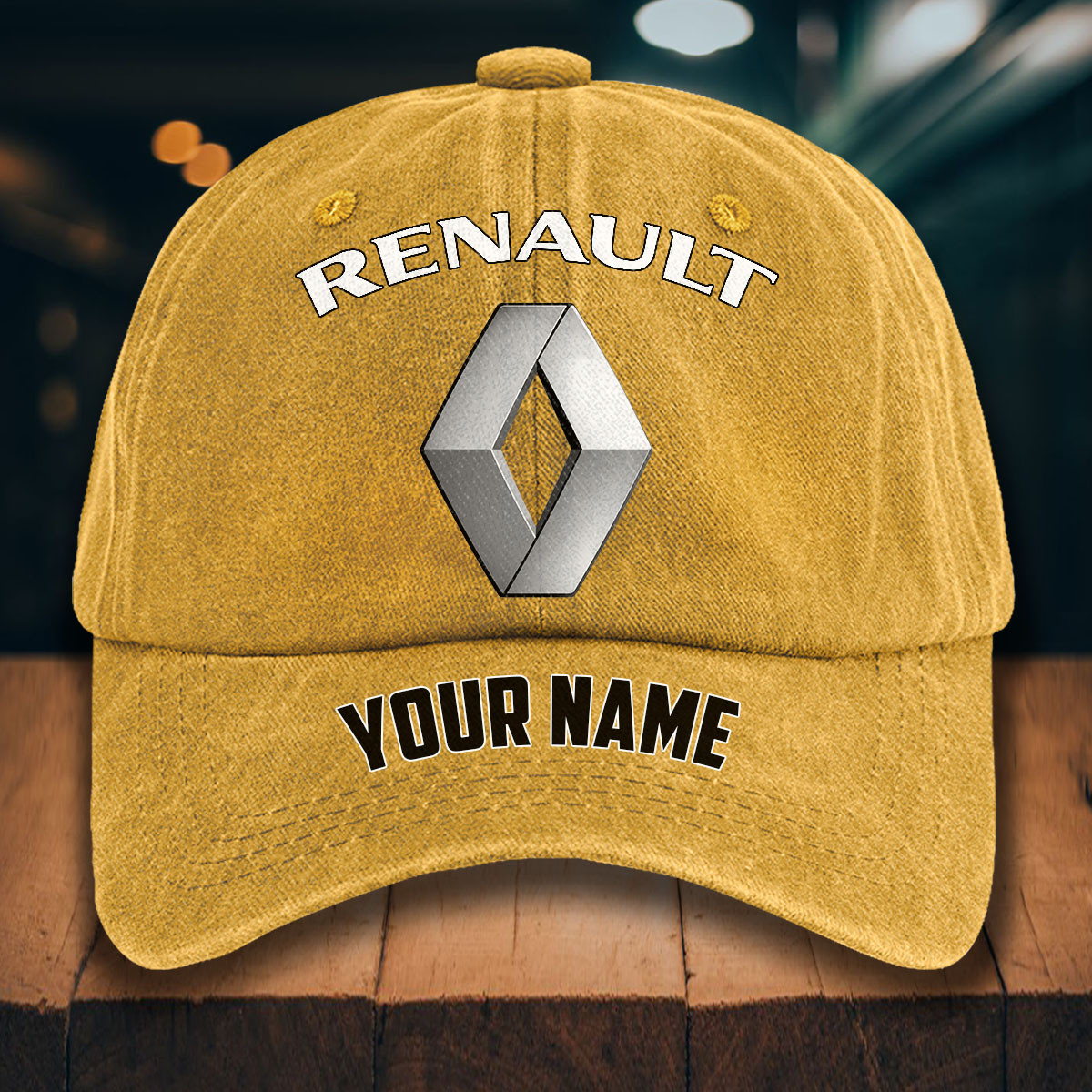 Renault Gewaschene Denim-Kappe – Bild 15