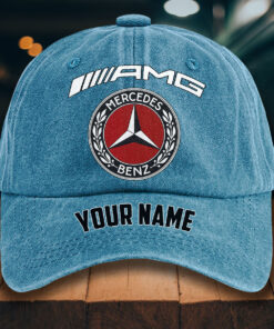 Alternative view of Mercedes-AMG Gewaschene Denim-Kappe