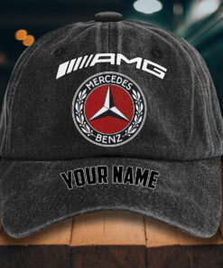 Mercedes-AMG Gewaschene Denim-Kappe