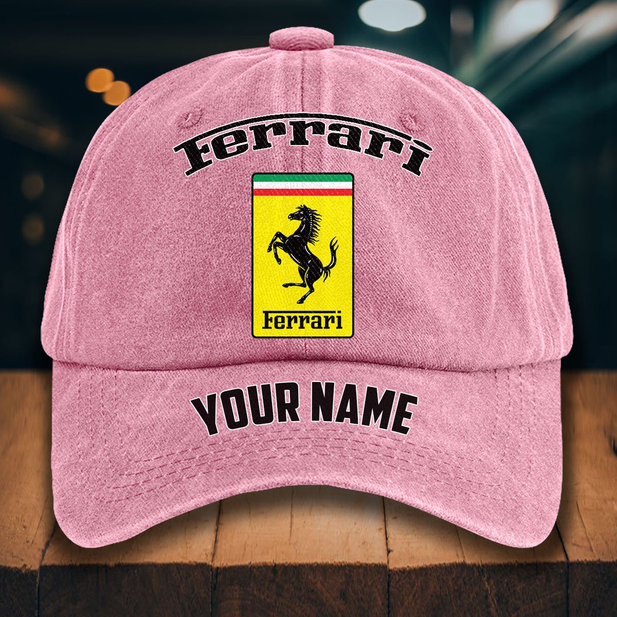 Ferrari Gewaschene Denim-Kappe – Bild 9