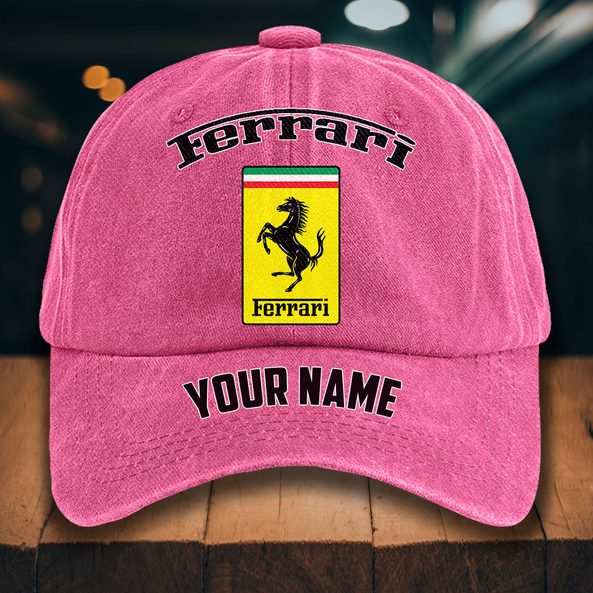 Ferrari Gewaschene Denim-Kappe – Bild 10