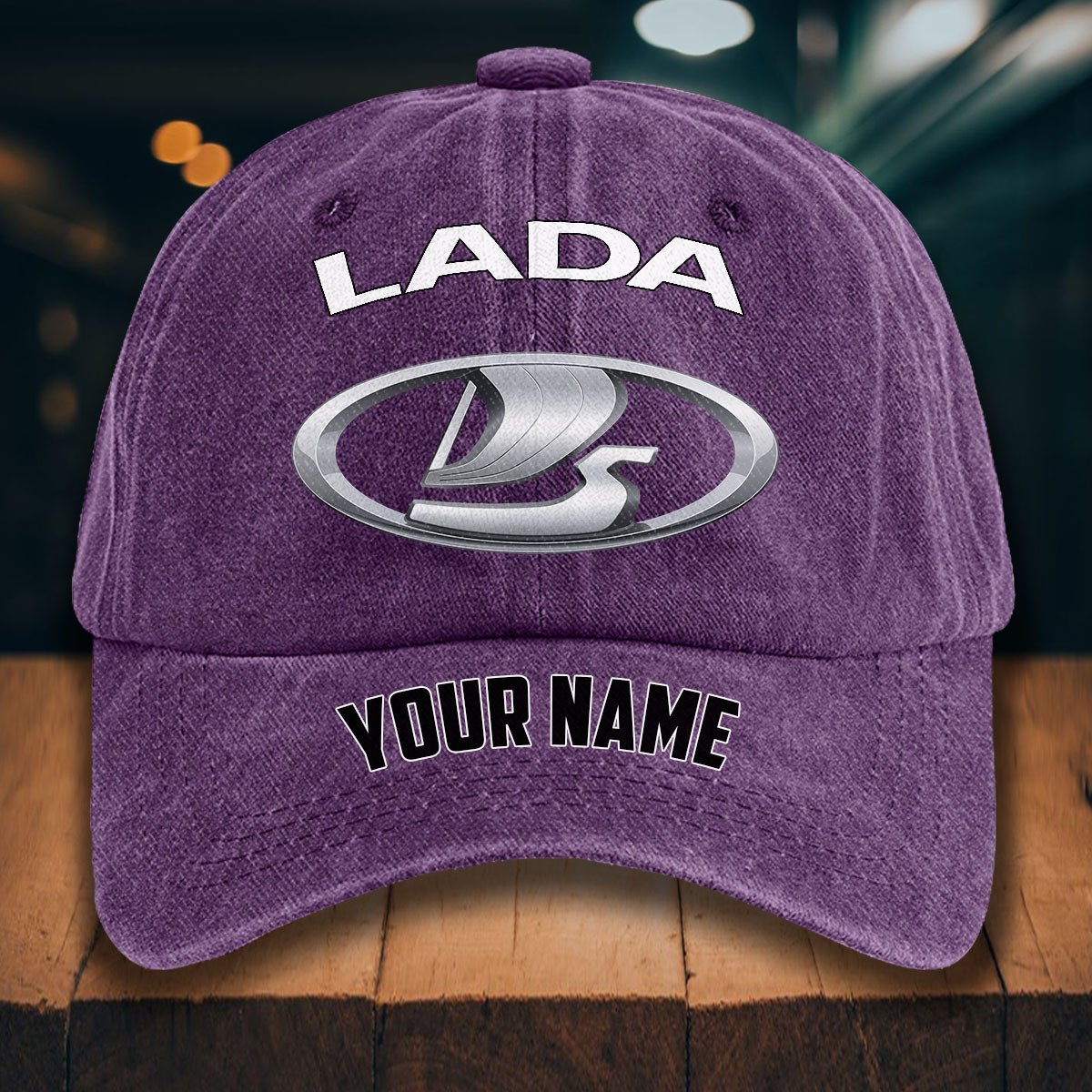 Lada Gewaschene Denim-Kappe – Bild 11