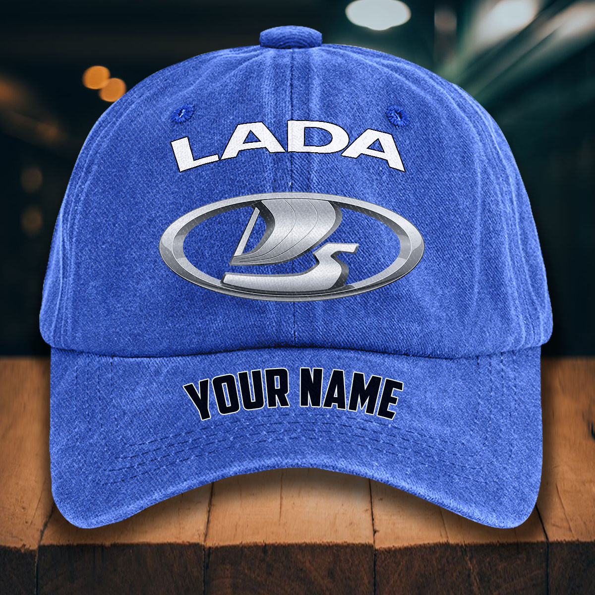 Lada Gewaschene Denim-Kappe – Bild 13