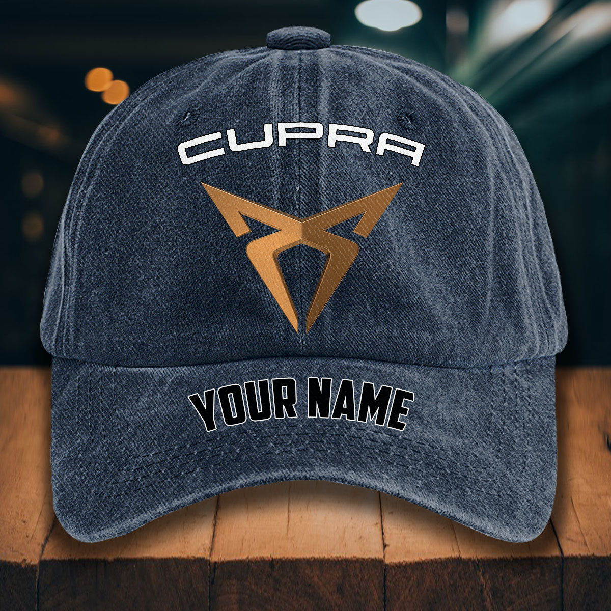Cupra Gewaschene Denim-Kappe – Bild 7