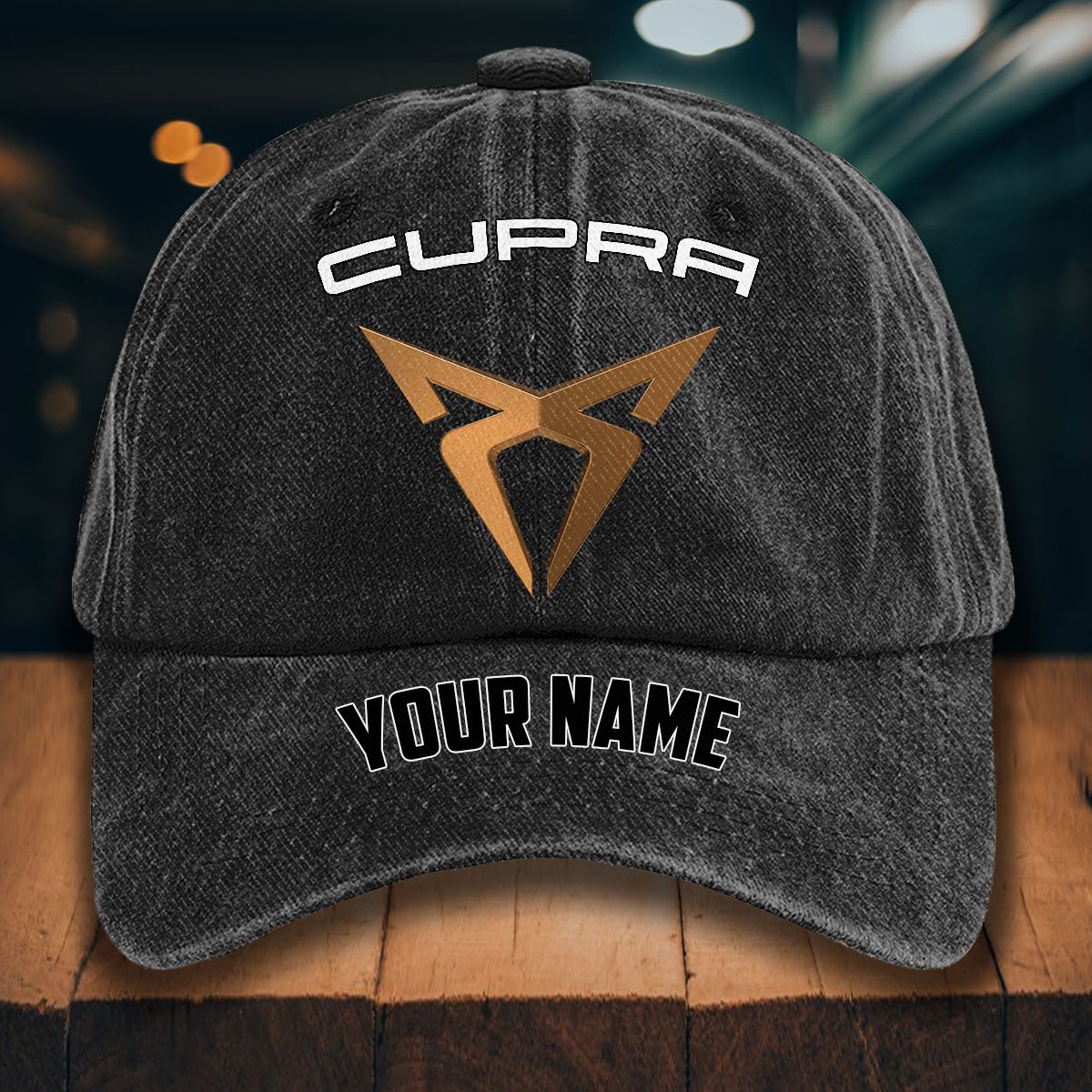 Cupra Gewaschene Denim-Kappe
