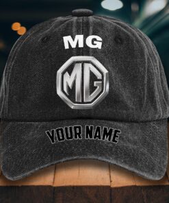 MG Car Gewaschene Denim-Kappe