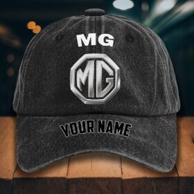 MG Car Gewaschene Denim-Kappe