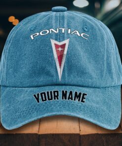Alternative view of Pontiac Gewaschene Denim-Kappe
