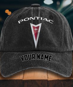 Pontiac Gewaschene Denim-Kappe