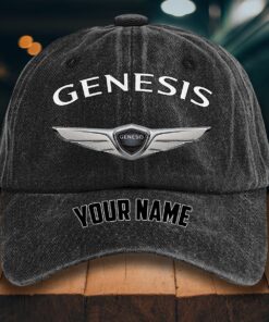Genesis Gewaschene Denim-Kappe