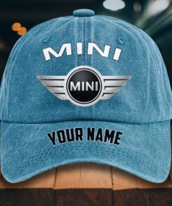 Alternative view of Mini Gewaschene Denim-Kappe