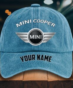 Alternative view of Mini Cooper Gewaschene Denim-Kappe