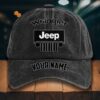 Jeep Wrangler Gewaschene Denim-Kappe