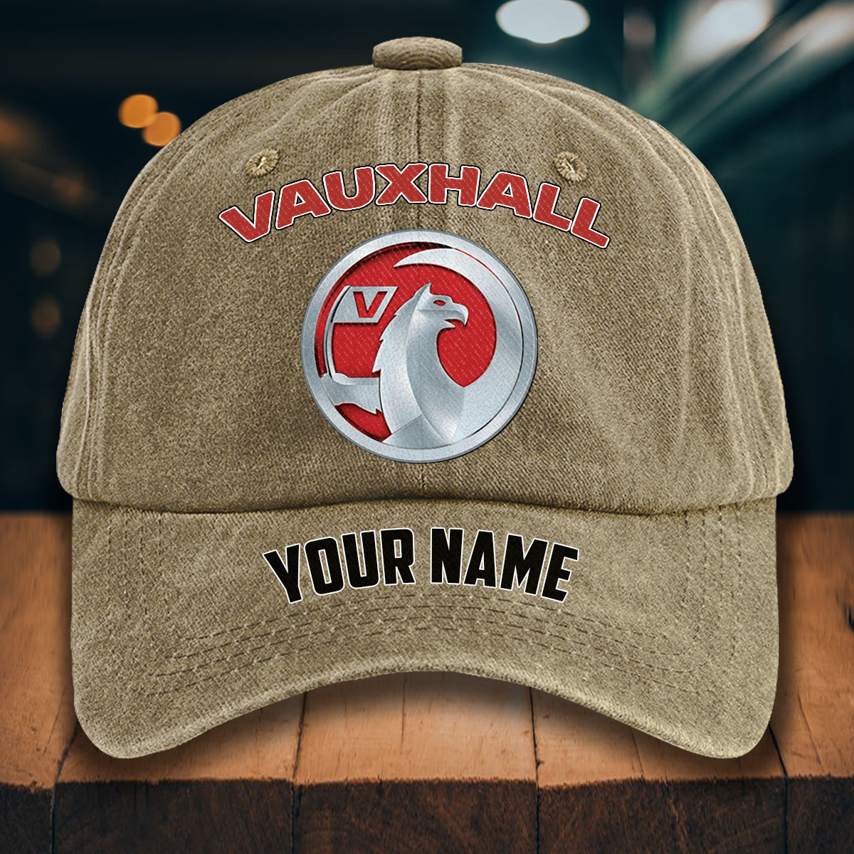 Vauxhall Gewaschene Denim-Kappe – Bild 5