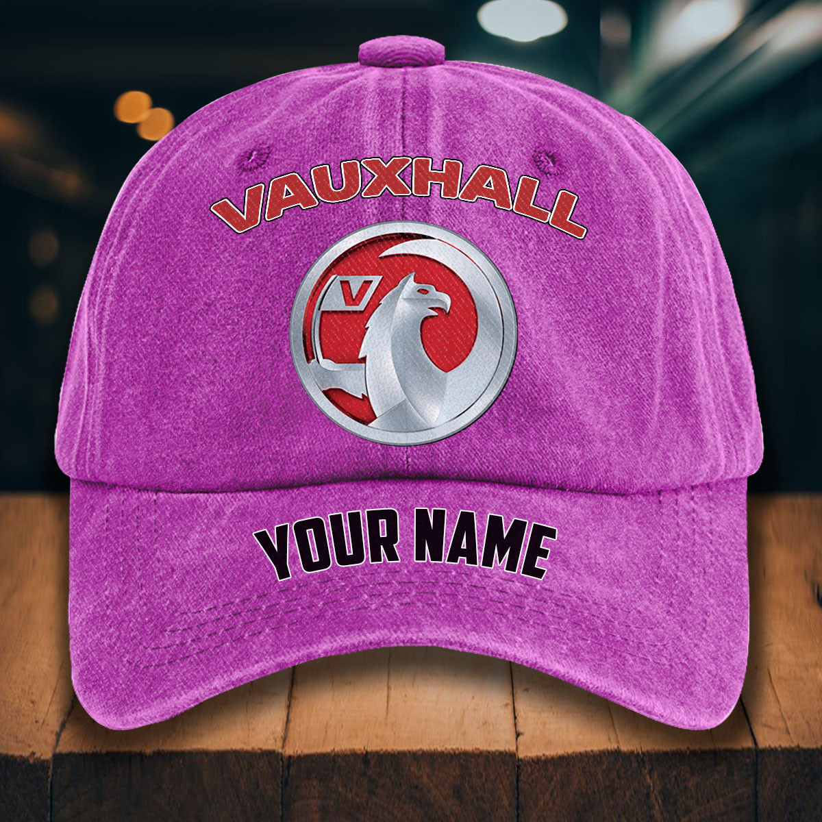 Vauxhall Gewaschene Denim-Kappe – Bild 6