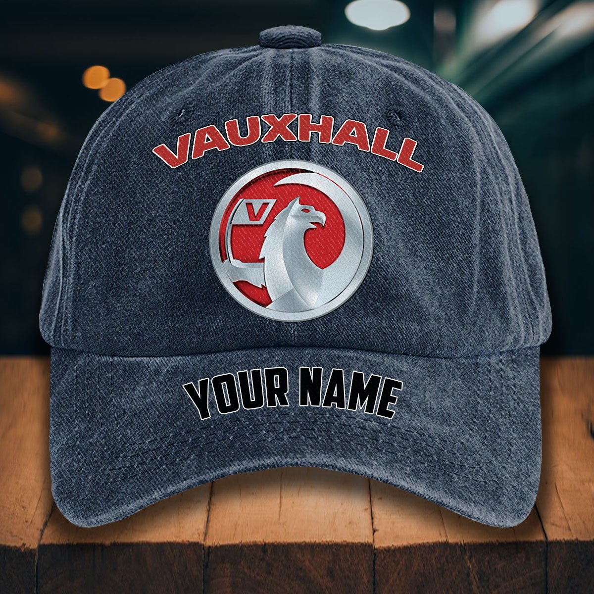Vauxhall Gewaschene Denim-Kappe – Bild 7