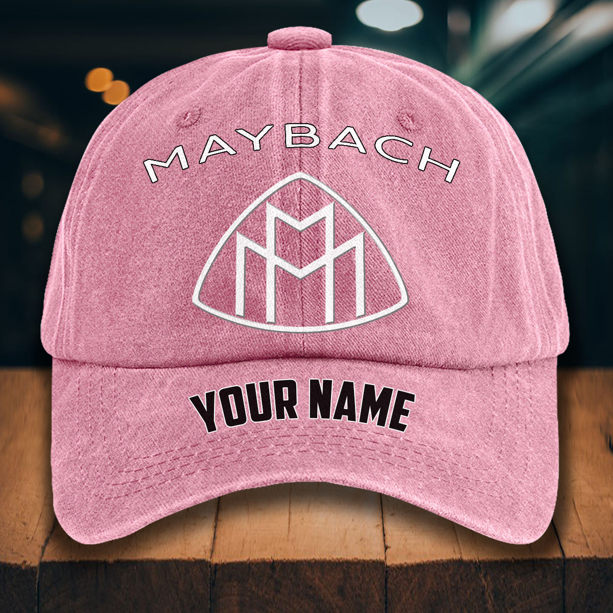 Maybach Gewaschene Denim-Kappe – Bild 9