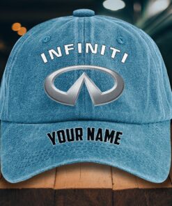 Alternative view of Infiniti Gewaschene Denim-Kappe