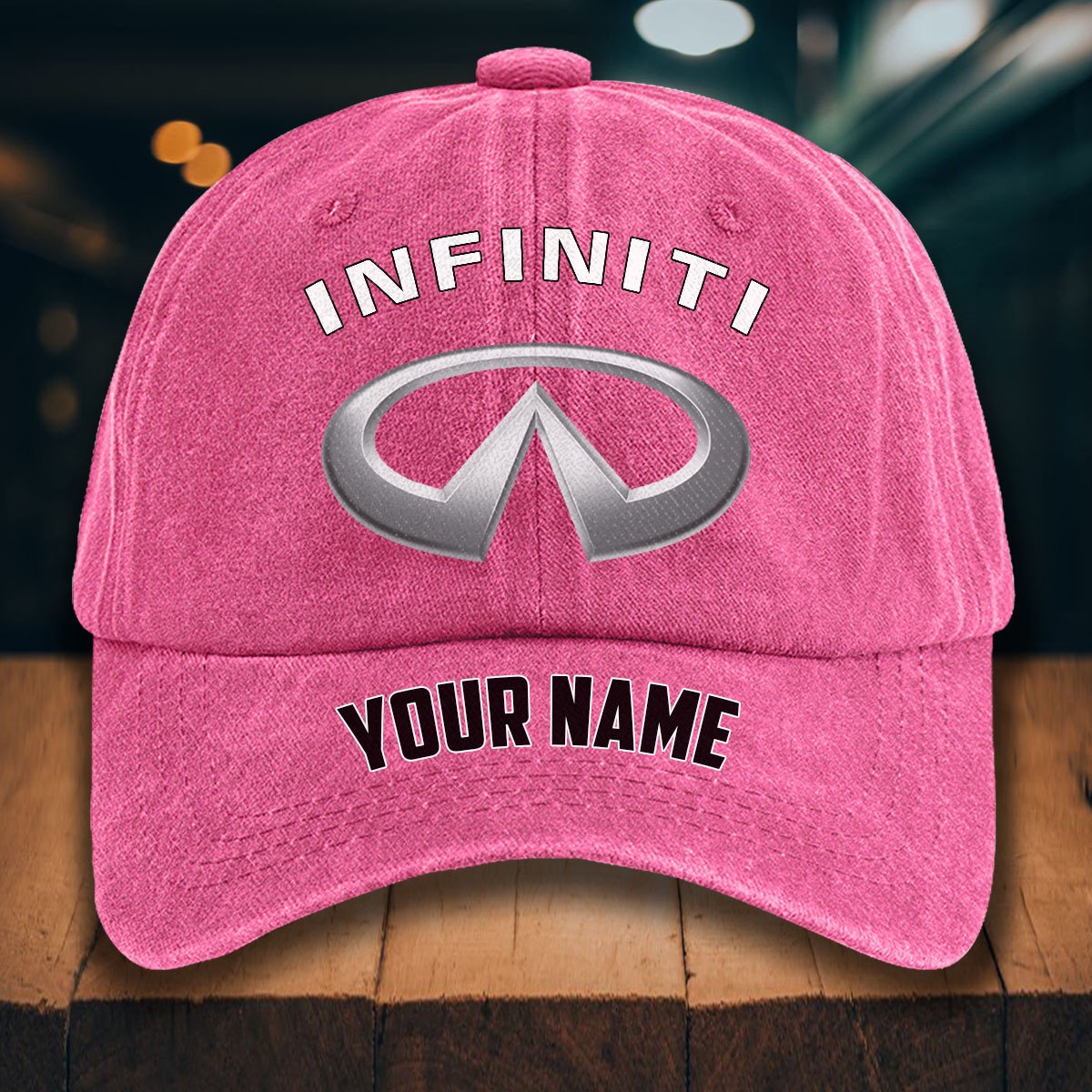 Infiniti Gewaschene Denim-Kappe – Bild 10