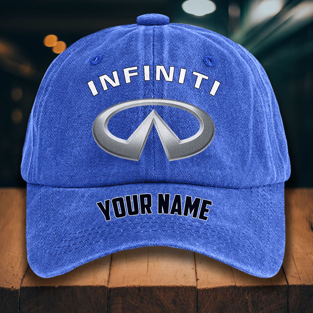 Infiniti Gewaschene Denim-Kappe – Bild 13