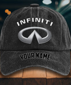 Infiniti Gewaschene Denim-Kappe