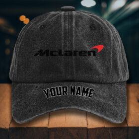 McLaren Gewaschene Denim-Kappe