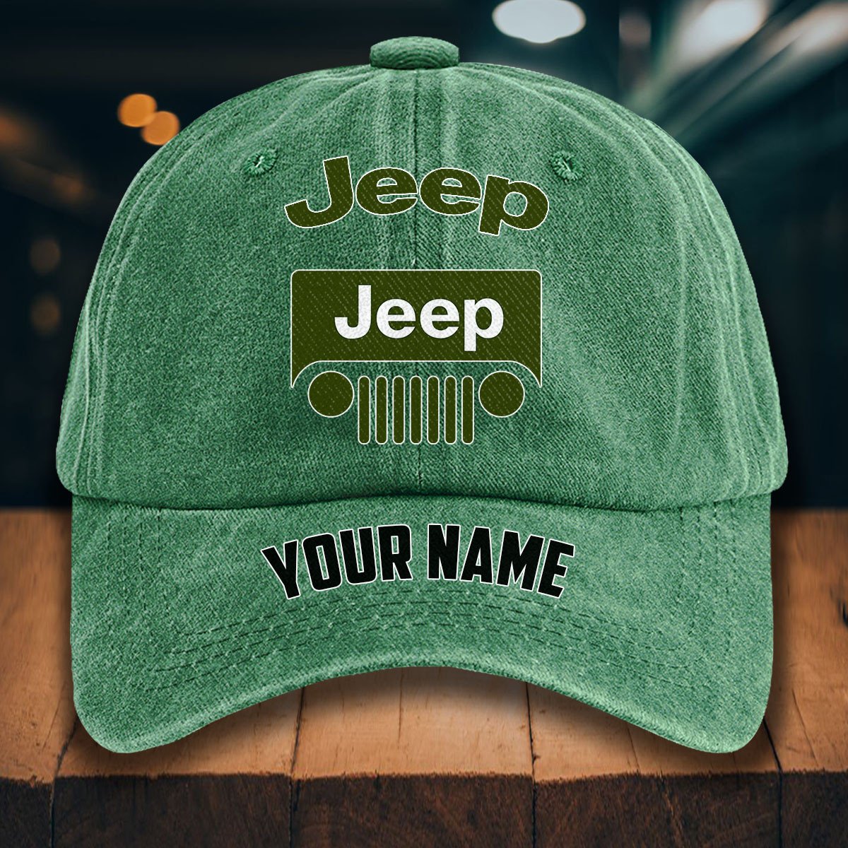 Jeep Gewaschene Denim-Kappe – Bild 3