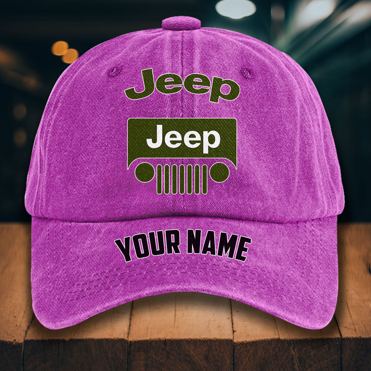Jeep Gewaschene Denim-Kappe – Bild 6