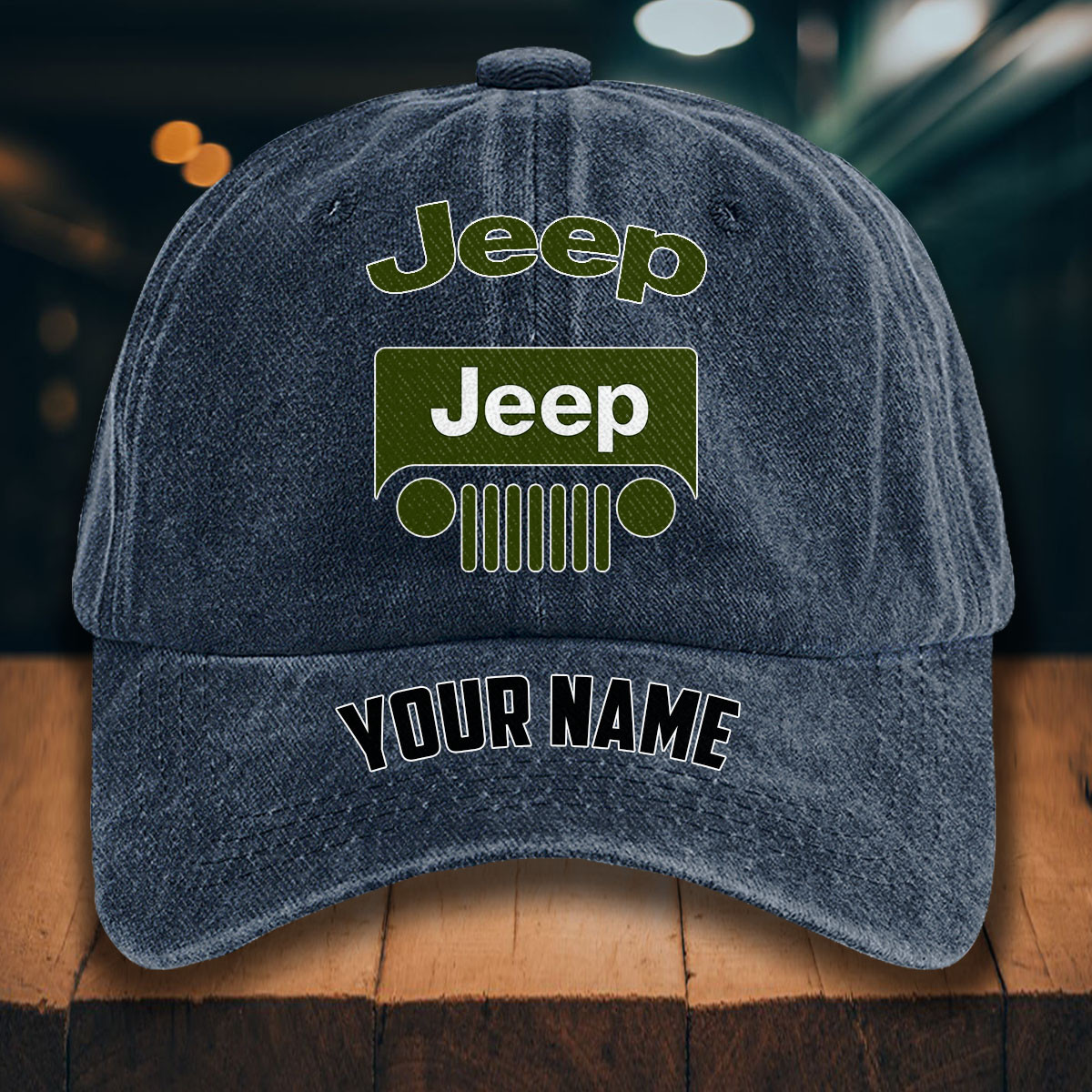 Jeep Gewaschene Denim-Kappe – Bild 7