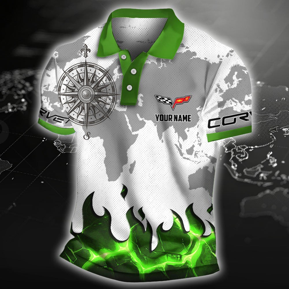 Corvette C6 Poloshirt – Bild 5