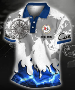 Alternative view of Corvette C1 Poloshirt