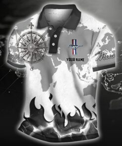Alternative view of Ford Mustang Poloshirt