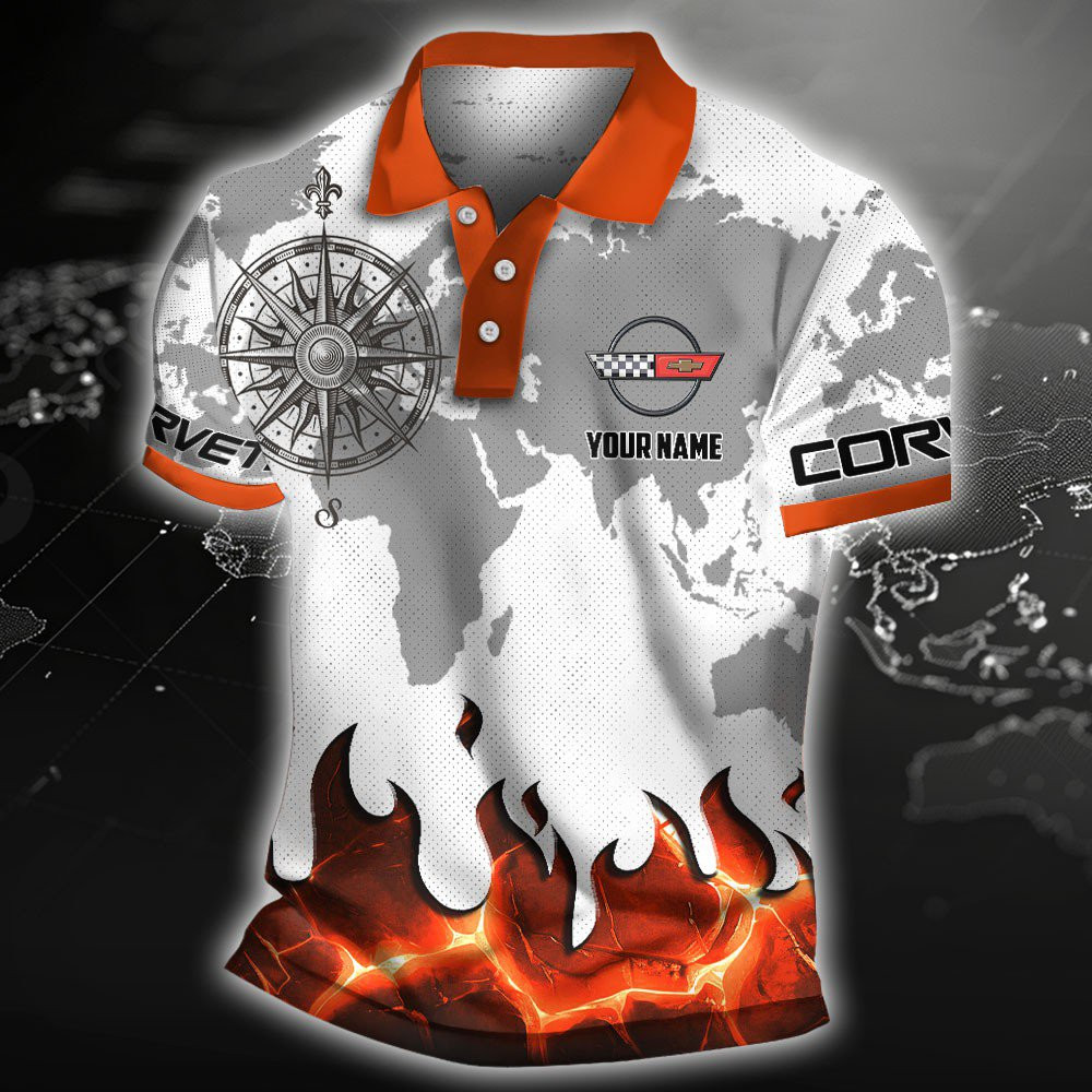 Corvette C4 Poloshirt – Bild 7