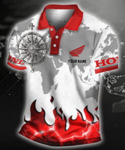 Honda Motorcycle Poloshirt