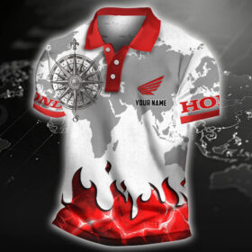 Honda Motorcycle Poloshirt