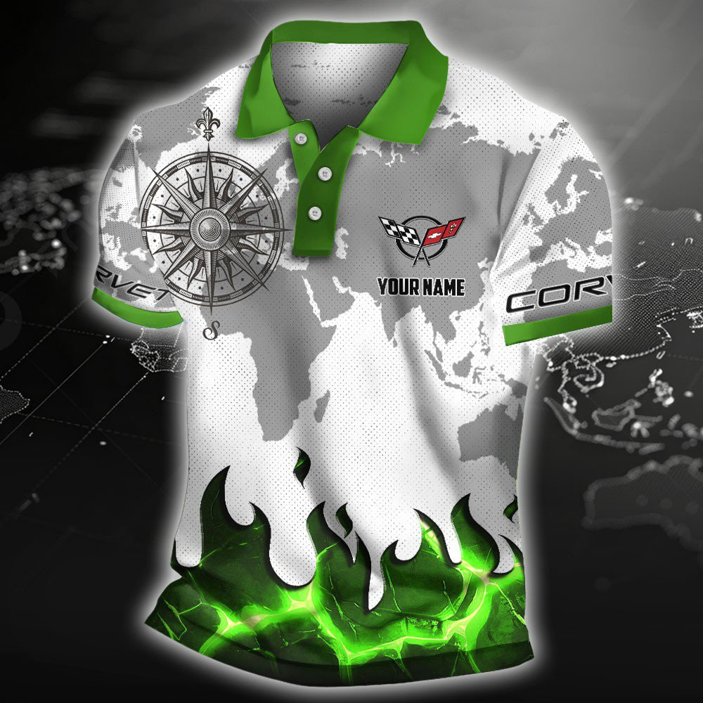 Corvette C5 Poloshirt – Bild 6