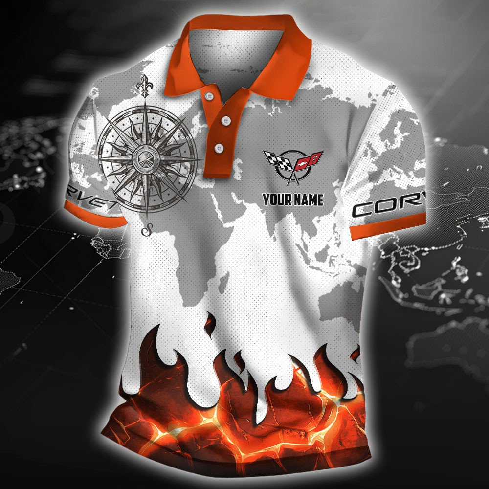 Corvette C5 Poloshirt – Bild 7