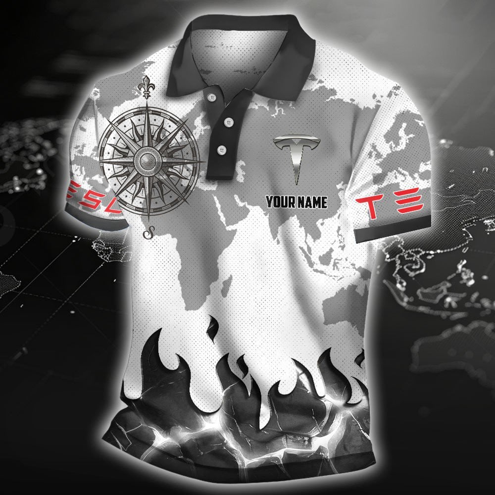 Tesla Poloshirt – Bild 3
