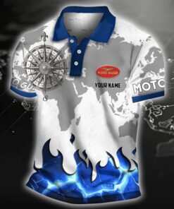 Alternative view of Moto Guzzi Poloshirt