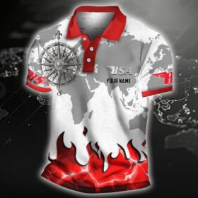 BSA Motorcycles Poloshirt