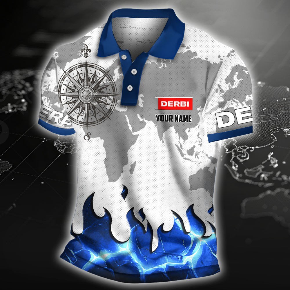 Derbi Motorcycles Poloshirt – Bild 2