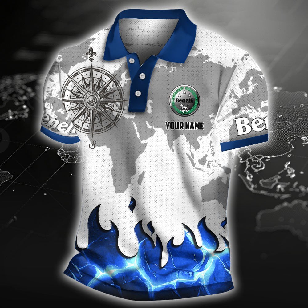 Benelli Motorcycles Poloshirt – Bild 2