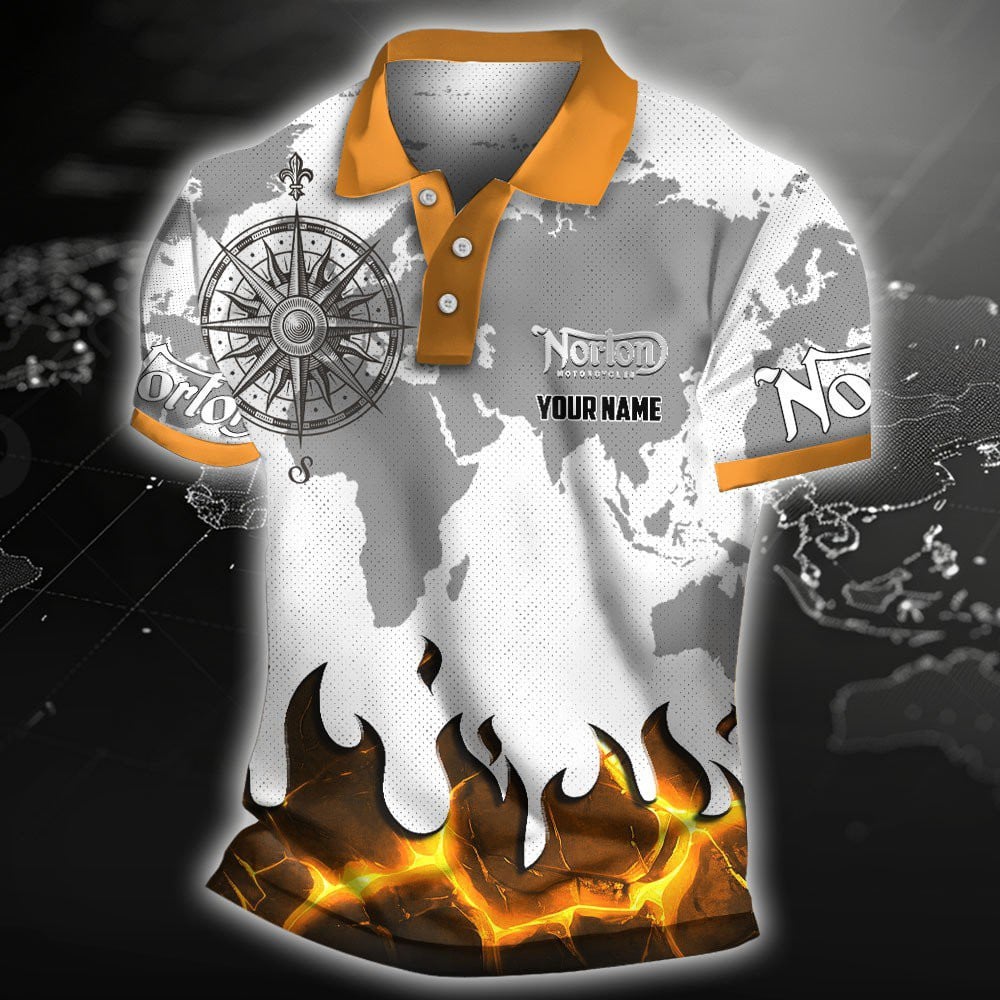 Norton Motorcycles Poloshirt – Bild 6
