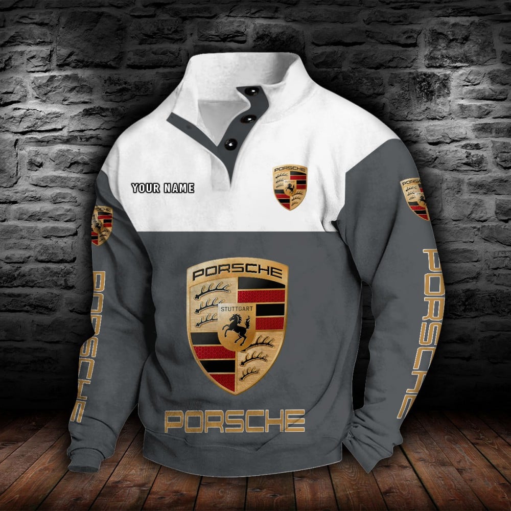 Porsche Stehkragen-Sweatshirt – Bild 6