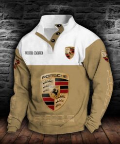 Porsche Stehkragen-Sweatshirt