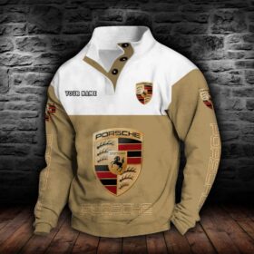 Porsche Stehkragen-Sweatshirt