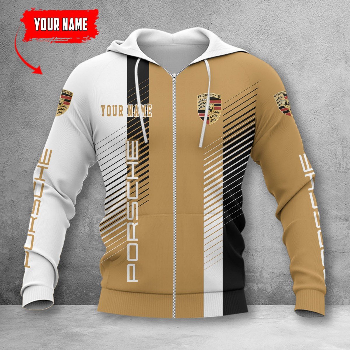 Porsche Zip Hoodie