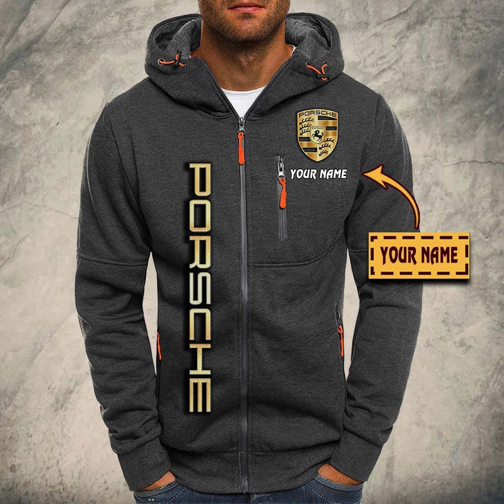 Porsche Kapuzensweatjacke – Bild 3