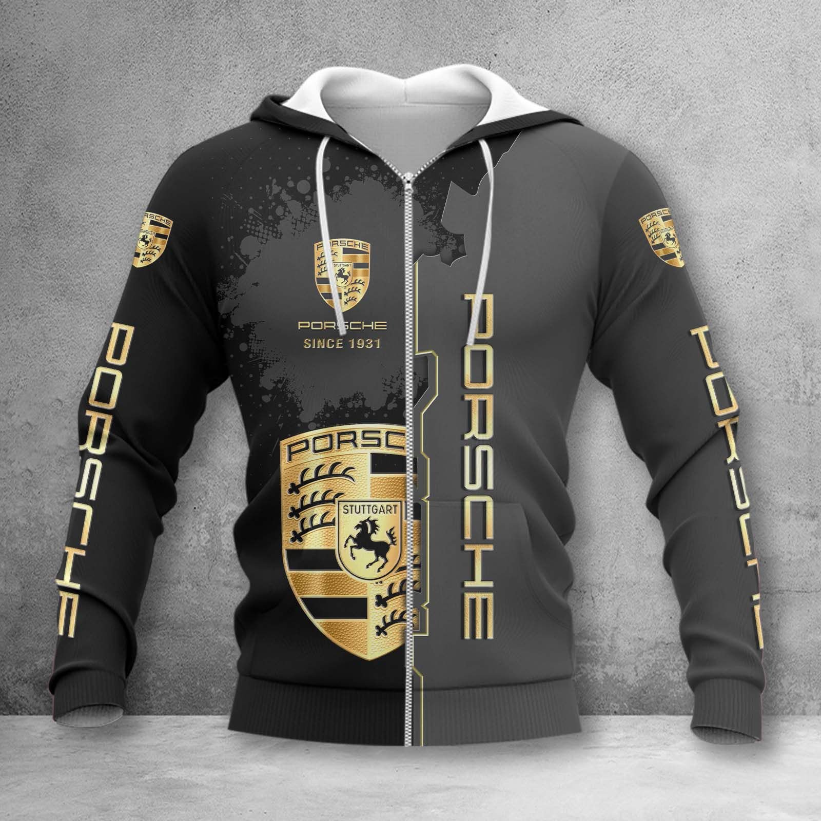Porsche Zip Hoodie
